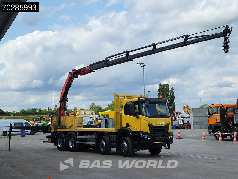 Iveco X-Way 480 8X4 Palfinger PK22002 EH Kran Crane Rotator Retarder Euro 6 - Dropside/ Flatbed truck, Crane truck: picture 3 Iveco X-Way 480 8X4 Palfinger PK22002 EH Kran Crane Rotator Retarder Euro 6 - Dropside/ Flatbed truck, Crane truck: picture 3