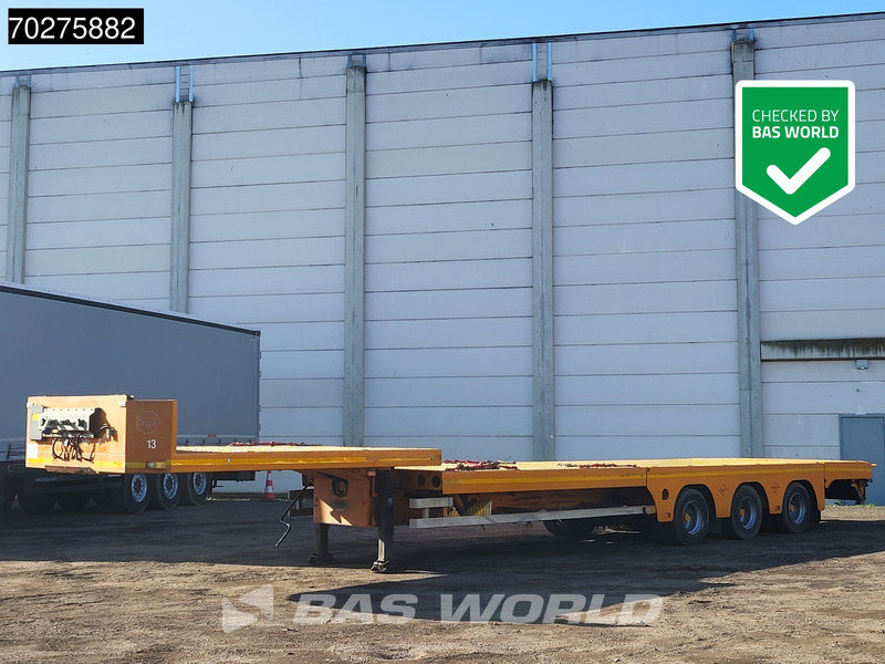 JANSSENS VT 39-3 3 axles Lenkachse RAMPS - Low loader semi-trailer: picture 1 JANSSENS VT 39-3 3 axles Lenkachse RAMPS - Low loader semi-trailer: picture 1