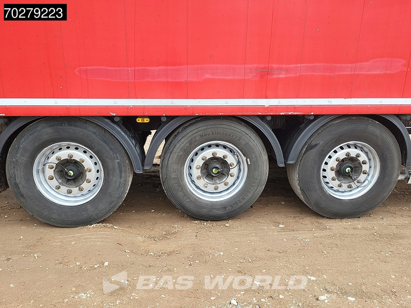 Walking floor semi-trailer Knapen K100 92m3 Liftachse 10mm Waste Cover APK 03/26: picture 19