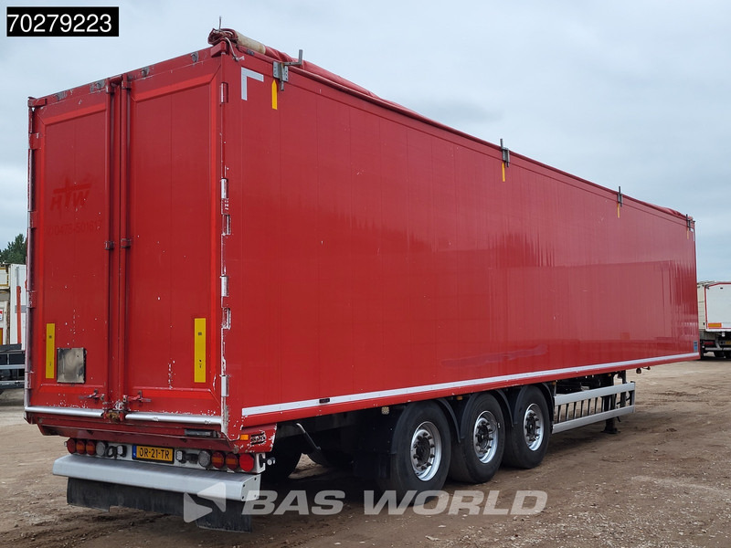 Walking floor semi-trailer Knapen K100 92m3 Liftachse 10mm Waste Cover APK 03/26: picture 5
