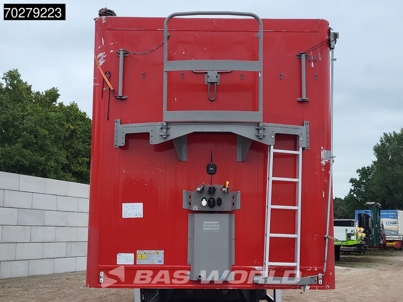 Walking floor semi-trailer Knapen K100 92m3 Liftachse 10mm Waste Cover APK 03/26: picture 6