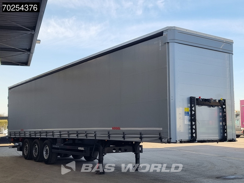 New Curtainsider semi-trailer Kögel S24-1 3 axles Tailgate 2000kg NEW Liftachse Edscha LBW: picture 5