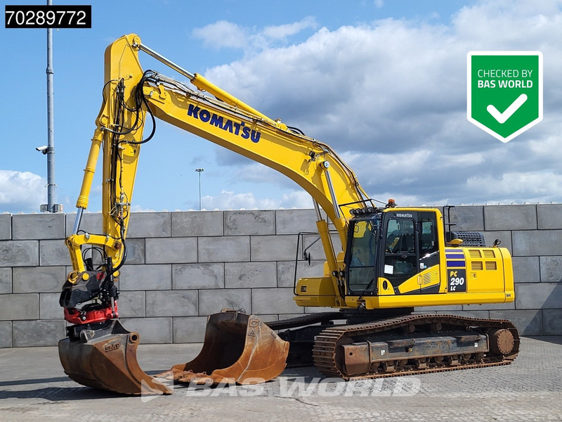 Komatsu PC290 LC-11E0 ROTOTILT - 2 BUCKETS - Crawler excavator: picture 1 Komatsu PC290 LC-11E0 ROTOTILT - 2 BUCKETS - Crawler excavator: picture 1