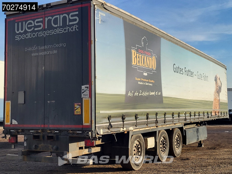 Curtainsider semi-trailer Krone SD 3 axles Forklift Lift+Lenkachse Kooiaap Palettenkasten SAF Sliding Roof: picture 8 Curtainsider semi-trailer Krone SD 3 axles Forklift Lift+Lenkachse Kooiaap Palettenkasten SAF Sliding Roof: picture 8