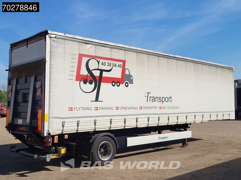 Curtainsider semi-trailer Krone SE City Steering Axle Tailgate LBW: picture 12