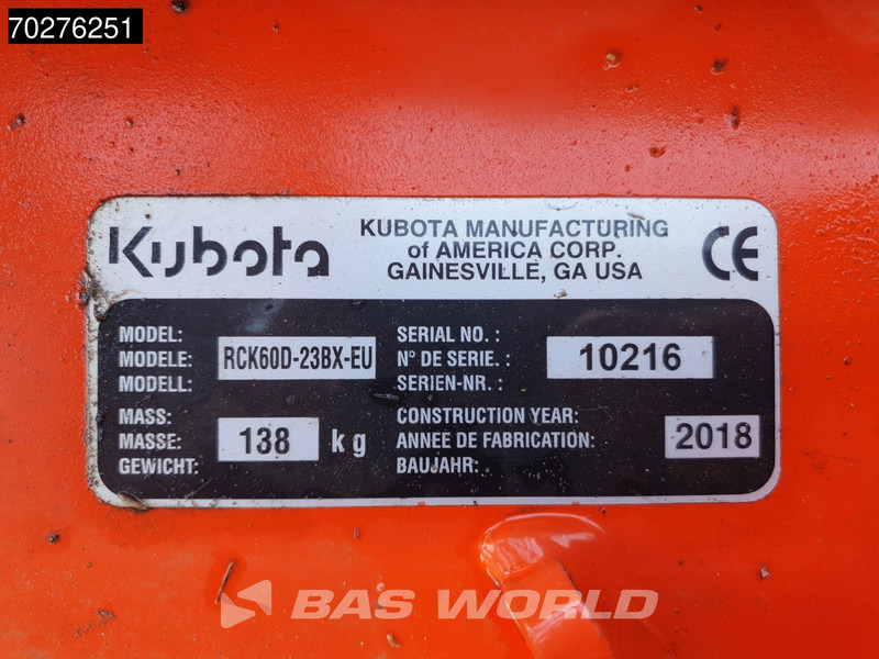 Farm tractor Kubota BX231 D-C C10 4X4 4x4 - INCL ATTACHMENTS: picture 18