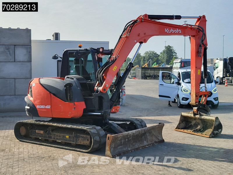 Mini excavator Kubota KX080-4a2 A/C: picture 7