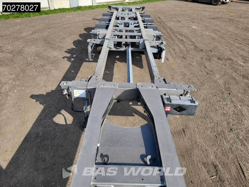 Container transporter/ Swap body semi-trailer Lecitrailer SR3EC 3 axles UNUSED Liftachse Multi'45: picture 9