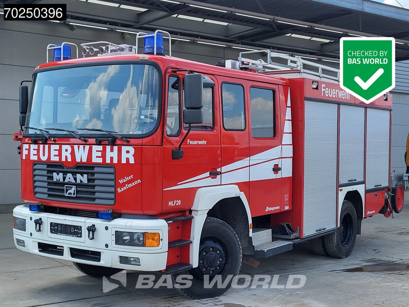 MAN TGA 14.284 4X4 4x4 Manual Steelsuspension Euro 2 Feuerwehr - Fire truck: picture 1 MAN TGA 14.284 4X4 4x4 Manual Steelsuspension Euro 2 Feuerwehr - Fire truck: picture 1