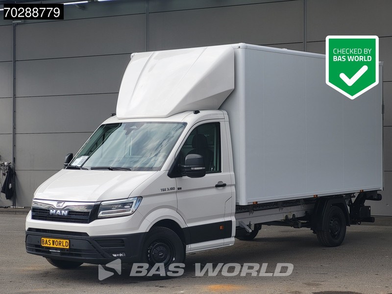 MAN TGE 3.180 Automaat Laadklep Bakwagen 2025 Facelift Navi LED Airco Cruise Euro6 Meubelbak Koffer 21m3 A/C Cruise control - Box van: picture 1 MAN TGE 3.180 Automaat Laadklep Bakwagen 2025 Facelift Navi LED Airco Cruise Euro6 Meubelbak Koffer 21m3 A/C Cruise control - Box van: picture 1