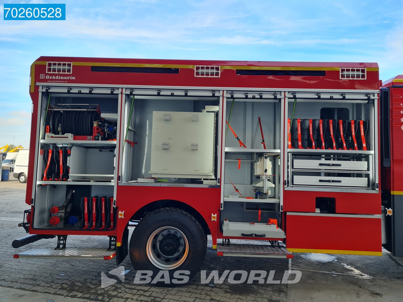 New Fire truck MAN TGM 18.320 4X4 NEW! Feuerwehr Fire Truck Volkan pump Navi Euro 6: picture 13