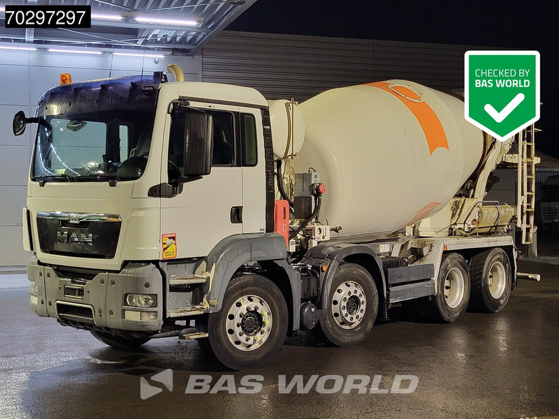MAN TGS 32.400 8X4 Schwing Stetter Mixer Steelsuspension Automatic Euro 5 - Concrete mixer truck: picture 1 MAN TGS 32.400 8X4 Schwing Stetter Mixer Steelsuspension Automatic Euro 5 - Concrete mixer truck: picture 1