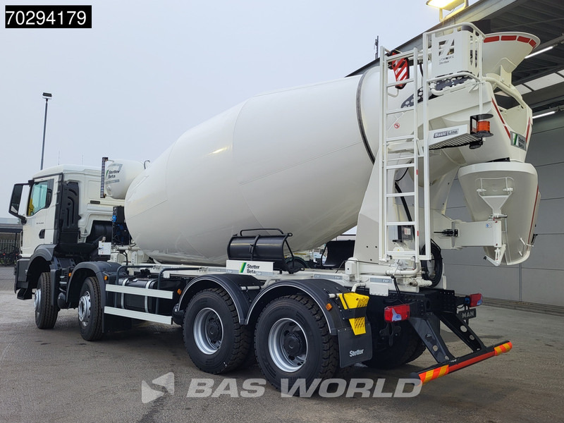 MAN TGS 41.440 8X4 NEW! 12m3 Stetter Mixer Big-Axle Steelsuspension Automatic Euro 6 - Concrete mixer truck: picture 2 MAN TGS 41.440 8X4 NEW! 12m3 Stetter Mixer Big-Axle Steelsuspension Automatic Euro 6 - Concrete mixer truck: picture 2