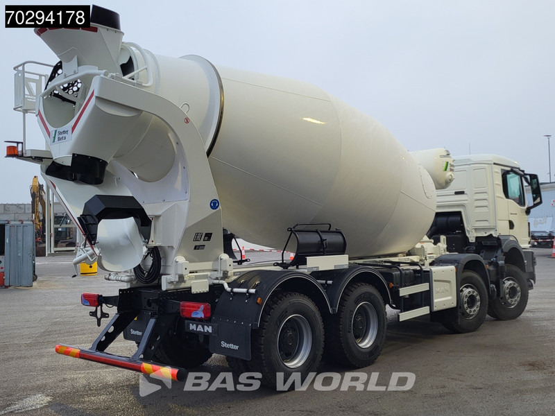 MAN TGS 41.440 8X4 NEW! 12m3 Stetter concrete mixer Big-Axle Steelsuspension Euro 6 - Concrete mixer truck: picture 5 MAN TGS 41.440 8X4 NEW! 12m3 Stetter concrete mixer Big-Axle Steelsuspension Euro 6 - Concrete mixer truck: picture 5