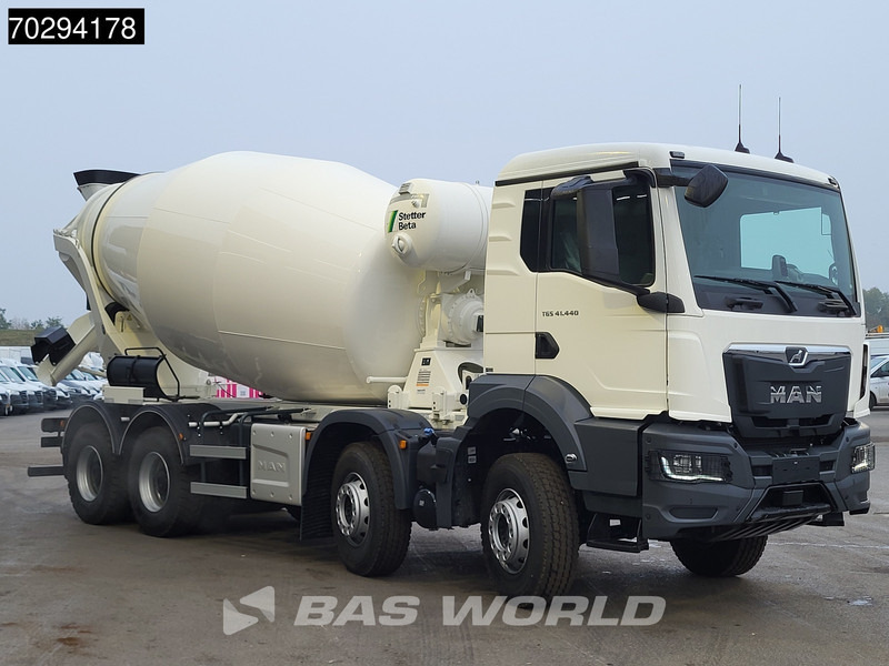 MAN TGS 41.440 8X4 NEW! 12m3 Stetter concrete mixer Big-Axle Steelsuspension Euro 6 - Concrete mixer truck: picture 3 MAN TGS 41.440 8X4 NEW! 12m3 Stetter concrete mixer Big-Axle Steelsuspension Euro 6 - Concrete mixer truck: picture 3
