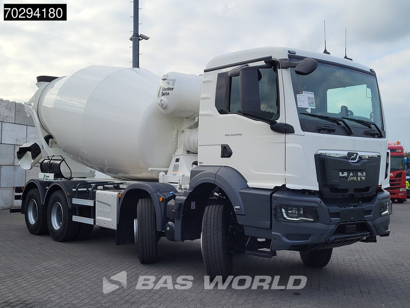 MAN TGS 41.440 8X4 New! 12m3 Schwing Mixer Big-Axle Steelsuspension Automatic Euro 6 - Concrete mixer truck: picture 3 MAN TGS 41.440 8X4 New! 12m3 Schwing Mixer Big-Axle Steelsuspension Automatic Euro 6 - Concrete mixer truck: picture 3