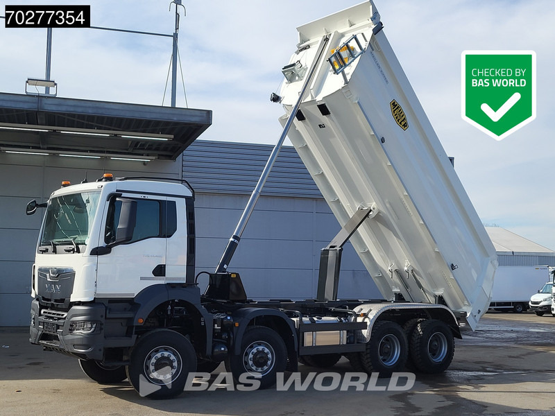 MAN TGS 41.480 8X6 20m3 Meiller Big-Axle Automatic Steelsuspension Euro 6 - Tipper: picture 1 MAN TGS 41.480 8X6 20m3 Meiller Big-Axle Automatic Steelsuspension Euro 6 - Tipper: picture 1