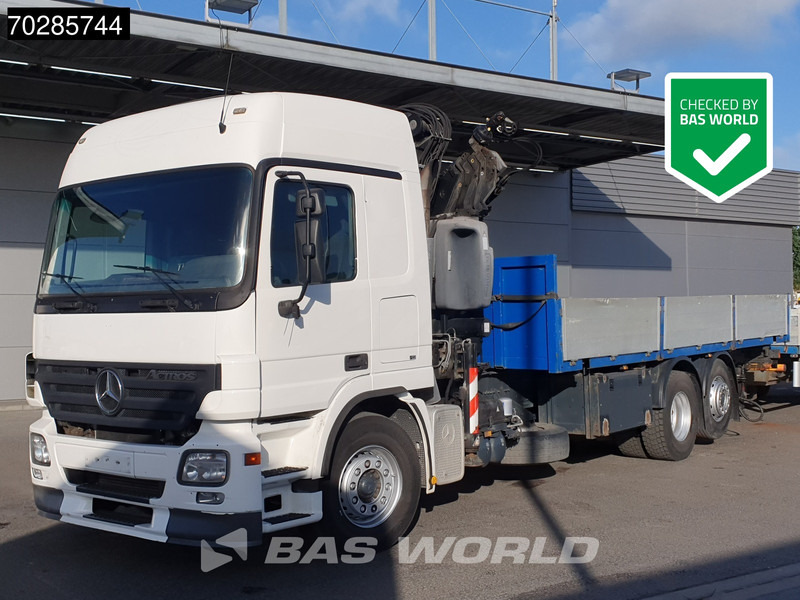 Mercedes-Benz Actros 2532 6X2 Fassi F330D3 Crane 3-Pedals Euro 3 - Dropside/ Flatbed truck, Crane truck: picture 1 Mercedes-Benz Actros 2532 6X2 Fassi F330D3 Crane 3-Pedals Euro 3 - Dropside/ Flatbed truck, Crane truck: picture 1