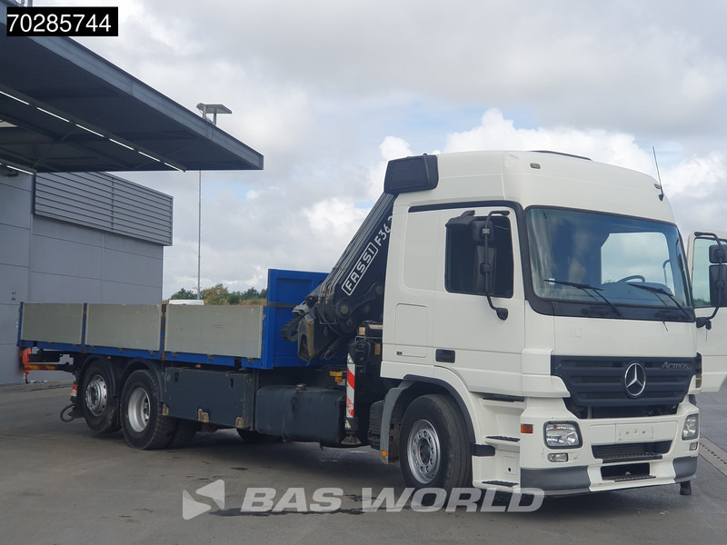 Mercedes-Benz Actros 2532 6X2 Fassi F330D3 Crane Kran Lift+steering Axle 3-Pedals Euro 3 - Dropside/ Flatbed truck, Crane truck: picture 2 Mercedes-Benz Actros 2532 6X2 Fassi F330D3 Crane Kran Lift+steering Axle 3-Pedals Euro 3 - Dropside/ Flatbed truck, Crane truck: picture 2