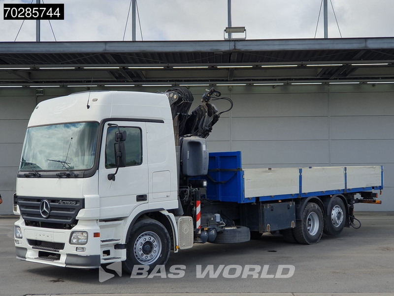 Mercedes-Benz Actros 2532 6X2 Fassi F330D3 Crane Kran Lift+steering Axle 3-Pedals Euro 3 - Dropside/ Flatbed truck, Crane truck: picture 1 Mercedes-Benz Actros 2532 6X2 Fassi F330D3 Crane Kran Lift+steering Axle 3-Pedals Euro 3 - Dropside/ Flatbed truck, Crane truck: picture 1