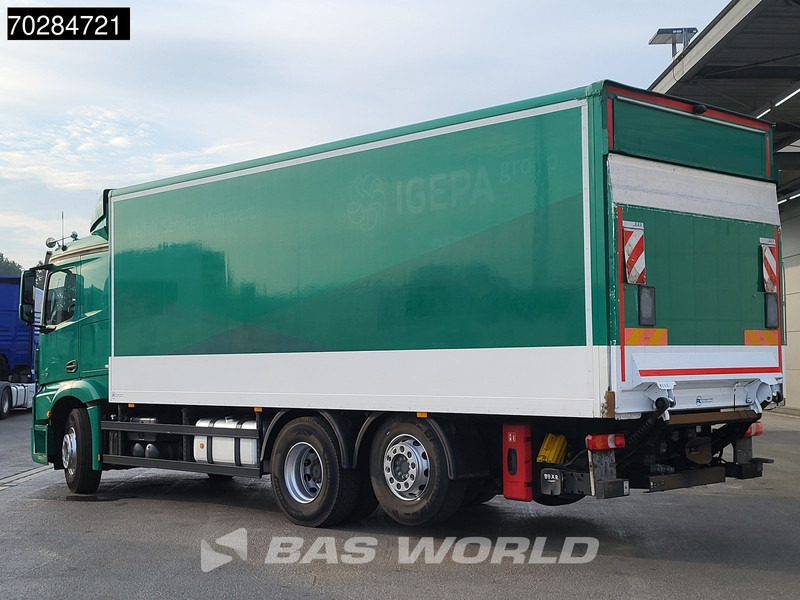 Mercedes-Benz Actros 2545 6X2 1500kg Ladebordwand Retarder Automatic Liftachse ACC Euro 6 - Box truck: picture 2 Mercedes-Benz Actros 2545 6X2 1500kg Ladebordwand Retarder Automatic Liftachse ACC Euro 6 - Box truck: picture 2