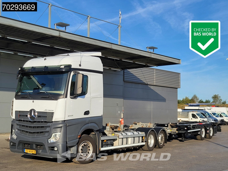 Mercedes-Benz Actros 2545 Actros 6X2 NL-Truck BDF Combi Retarder Lift Asche ACC Xenon Navi Euro 6 - Container transporter/ Swap body truck: picture 1 Mercedes-Benz Actros 2545 Actros 6X2 NL-Truck BDF Combi Retarder Lift Asche ACC Xenon Navi Euro 6 - Container transporter/ Swap body truck: picture 1