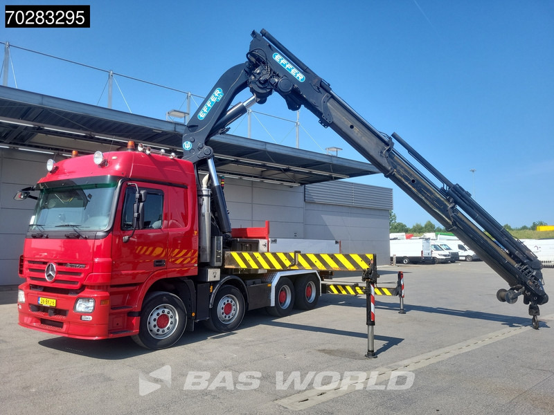 Mercedes-Benz Actros 2648 850 8X4 Effer 350/9S Kran Fifth wheel Big-Axle Automatic Euro 5 - Dropside/ Flatbed truck, Crane truck: picture 3 Mercedes-Benz Actros 2648 850 8X4 Effer 350/9S Kran Fifth wheel Big-Axle Automatic Euro 5 - Dropside/ Flatbed truck, Crane truck: picture 3