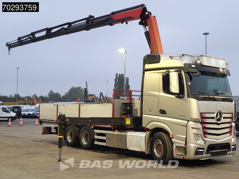 Mercedes-Benz Actros 2653 Actros 6X4 Palfinger PK34002 SH Kran Crane Retarder Xenon Euro 6 - Dropside/ Flatbed truck, Crane truck: picture 3 Mercedes-Benz Actros 2653 Actros 6X4 Palfinger PK34002 SH Kran Crane Retarder Xenon Euro 6 - Dropside/ Flatbed truck, Crane truck: picture 3