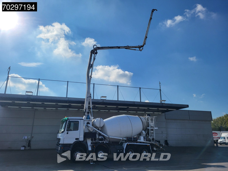 Mercedes-Benz Actros 3236 8X4 Mecbo M 23.3/100-BZ PUMI Big-Axle Steelsuspension 3-Pedals Euro 3 - Concrete pump truck: picture 5 Mercedes-Benz Actros 3236 8X4 Mecbo M 23.3/100-BZ PUMI Big-Axle Steelsuspension 3-Pedals Euro 3 - Concrete pump truck: picture 5