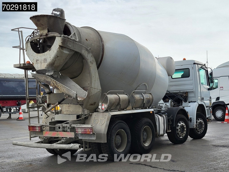 Concrete mixer truck Mercedes-Benz Actros 3241 8X4 9m3 Stetter Steelsuspension 3-Pedals Retarder Euro 4: picture 5 Concrete mixer truck Mercedes-Benz Actros 3241 8X4 9m3 Stetter Steelsuspension 3-Pedals Retarder Euro 4: picture 5