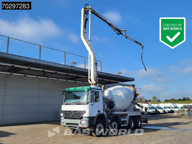 Mercedes-Benz Actros 3241 8X4 Mecbo M3-23.3/100-BZ 7m3 PUMI Big-Axle Steelsuspension Automatic Euro 4 - Concrete mixer truck: picture 1 Mercedes-Benz Actros 3241 8X4 Mecbo M3-23.3/100-BZ 7m3 PUMI Big-Axle Steelsuspension Automatic Euro 4 - Concrete mixer truck: picture 1