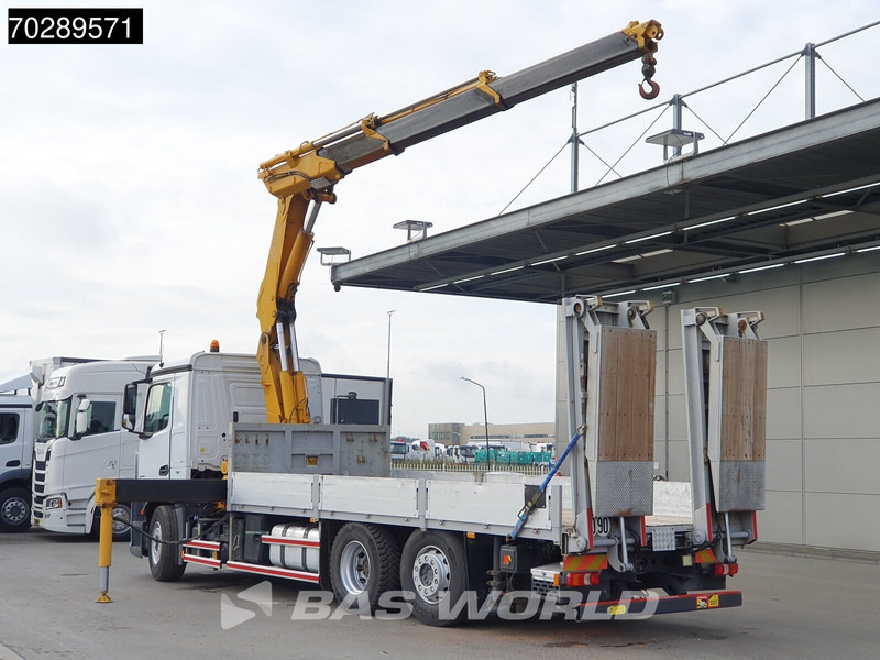 Mercedes-Benz Antos 2542 6X2 Fassi F330A023 Crane Kran Hydraulic ramps Retarder Lift+steering Euro 6 - Dropside/ Flatbed truck, Crane truck: picture 2 Mercedes-Benz Antos 2542 6X2 Fassi F330A023 Crane Kran Hydraulic ramps Retarder Lift+steering Euro 6 - Dropside/ Flatbed truck, Crane truck: picture 2
