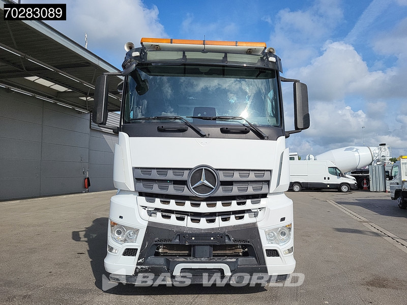Hook lift truck, Crane truck Mercedes-Benz Arocs 3245 Actros 8X4 Palfinger PK22002 EH Crane 17tons hooklift Big-Axle Lift+Lenkachse Navi Euro 6: picture 14