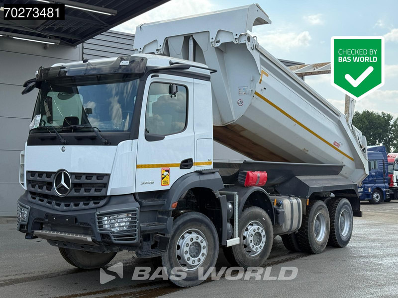 Mercedes-Benz Arocs 3246 8X4 16m3 Bennes Marrel Retarder Big-Axle Steelsuspension Euro 6 - Tipper: picture 1 Mercedes-Benz Arocs 3246 8X4 16m3 Bennes Marrel Retarder Big-Axle Steelsuspension Euro 6 - Tipper: picture 1