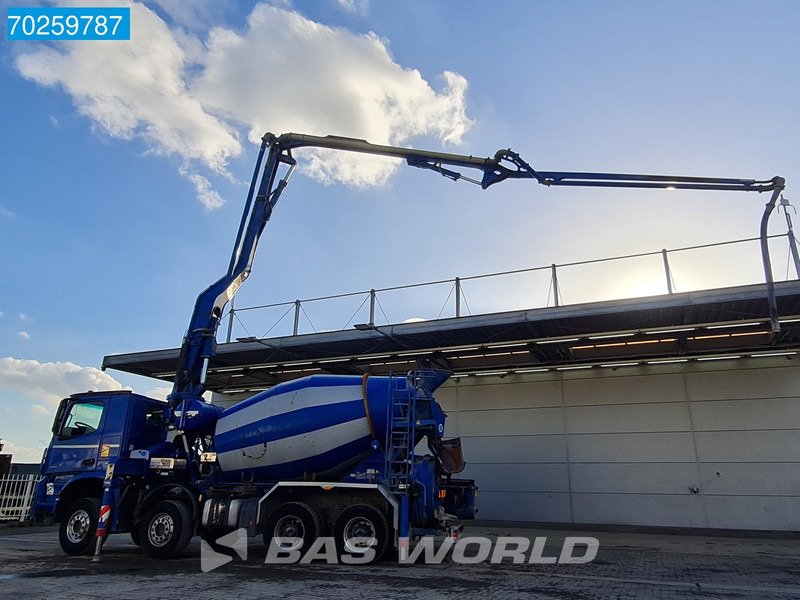 Mercedes-Benz Arocs 3251 8X4 PUMI Putzmeister TMM 24 + Liebherr 7m3 Mixer Retarder Euro 6 - Concrete pump truck: picture 3 Mercedes-Benz Arocs 3251 8X4 PUMI Putzmeister TMM 24 + Liebherr 7m3 Mixer Retarder Euro 6 - Concrete pump truck: picture 3