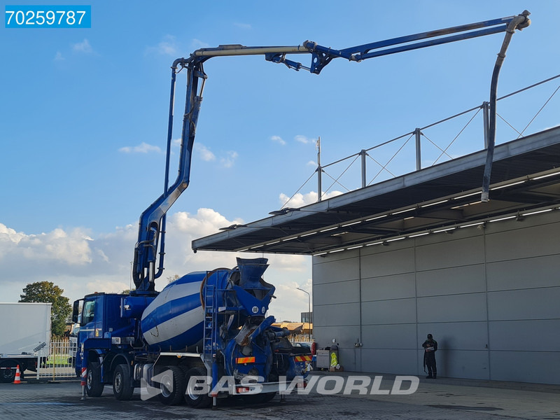 Mercedes-Benz Arocs 3251 8X4 PUMI Putzmeister TMM 24 + Liebherr 7m3 Mixer Retarder Euro 6 - Concrete pump truck: picture 5 Mercedes-Benz Arocs 3251 8X4 PUMI Putzmeister TMM 24 + Liebherr 7m3 Mixer Retarder Euro 6 - Concrete pump truck: picture 5