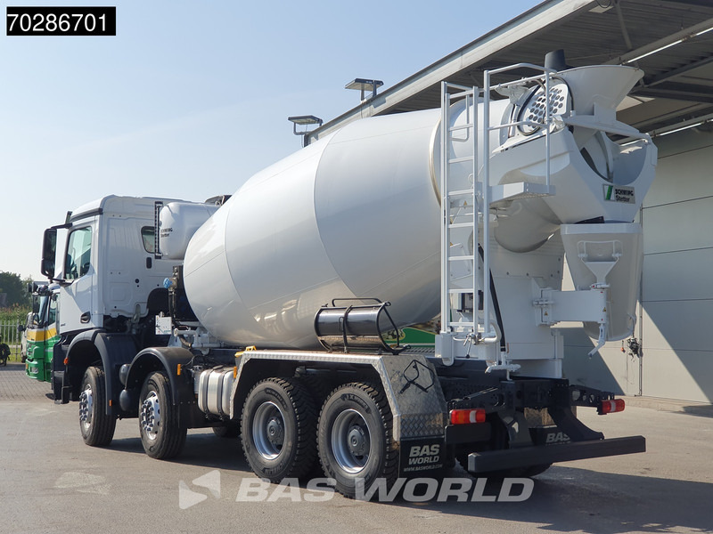 Mercedes-Benz Arocs 4142 8X4 NEW! 10m3 SchwingStetter Mixer Hydrauliek BigAxle Manual Euro 3 - Concrete mixer truck: picture 2 Mercedes-Benz Arocs 4142 8X4 NEW! 10m3 SchwingStetter Mixer Hydrauliek BigAxle Manual Euro 3 - Concrete mixer truck: picture 2