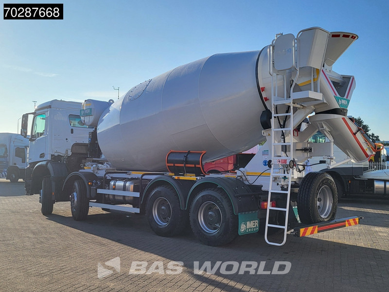 Mercedes-Benz Arocs 4142 8X4 New! 12m3 IMER Mixer Steelsuspension Automatic Big-Axle Euro 6 - Concrete mixer truck: picture 2 Mercedes-Benz Arocs 4142 8X4 New! 12m3 IMER Mixer Steelsuspension Automatic Big-Axle Euro 6 - Concrete mixer truck: picture 2