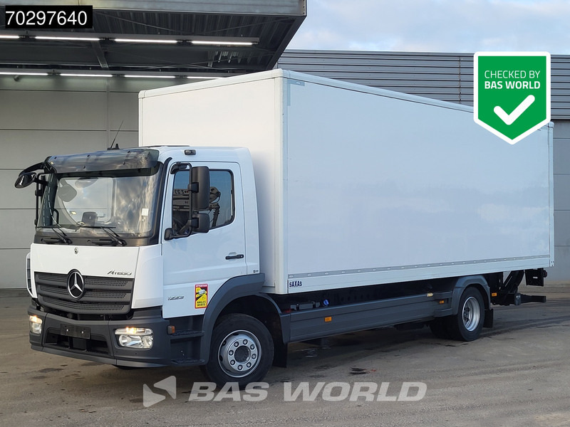 Mercedes-Benz Atego 1223 4X2 12tonner Automatic 1500kg Ladebordwand Euro 6 - Box truck: picture 1 Mercedes-Benz Atego 1223 4X2 12tonner Automatic 1500kg Ladebordwand Euro 6 - Box truck: picture 1