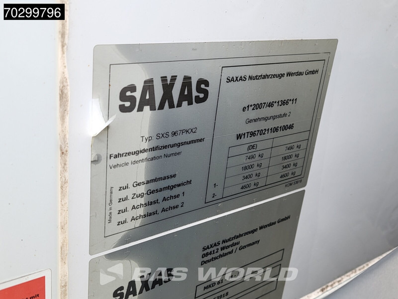 Box truck Mercedes-Benz Atego 818 4X2 8tonner Automatic 1000kg Ladebordwand Euro 6: picture 14