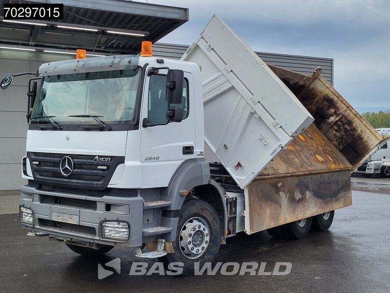 Mercedes-Benz Axor 2640 6X4 10m3 Meiller Tipper Steelsuspension Manual Euro 4 - Tipper: picture 3 Mercedes-Benz Axor 2640 6X4 10m3 Meiller Tipper Steelsuspension Manual Euro 4 - Tipper: picture 3