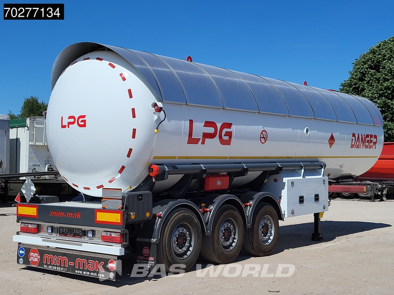 Mim-Mak LPG TRANSPORT TANK 3 axles NEW 48m3 Liftachse Gas ADR - Tank semi-trailer: picture 2 Mim-Mak LPG TRANSPORT TANK 3 axles NEW 48m3 Liftachse Gas ADR - Tank semi-trailer: picture 2