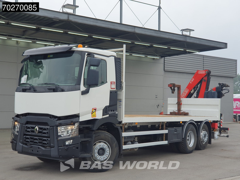 Renault C 380 6X2 Fassi F155A.0.23 E-ACTIVE Remote Control Euro 6 - Dropside/ Flatbed truck, Crane truck: picture 2 Renault C 380 6X2 Fassi F155A.0.23 E-ACTIVE Remote Control Euro 6 - Dropside/ Flatbed truck, Crane truck: picture 2