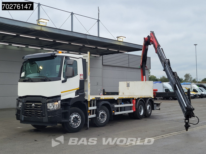 Renault C 380 8X2 Palfinger PK24001K Remote Lenkachse Euro 6 - Dropside/ Flatbed truck, Crane truck: picture 3 Renault C 380 8X2 Palfinger PK24001K Remote Lenkachse Euro 6 - Dropside/ Flatbed truck, Crane truck: picture 3