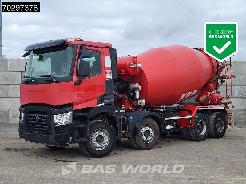 Renault C 430 8X4 9m3 Liebherr Mixer Steelsuspension Big-Axle Euro 6 - Concrete mixer truck: picture 1 Renault C 430 8X4 9m3 Liebherr Mixer Steelsuspension Big-Axle Euro 6 - Concrete mixer truck: picture 1