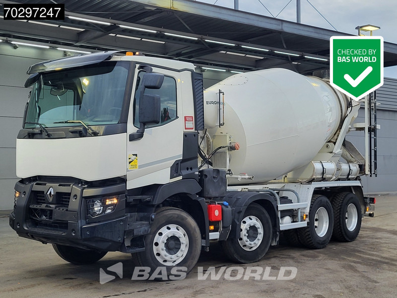 Renault C 430 8X4 9m3 Mixer Steelsuspension Automatic Euro 6 - Concrete mixer truck: picture 1 Renault C 430 8X4 9m3 Mixer Steelsuspension Automatic Euro 6 - Concrete mixer truck: picture 1