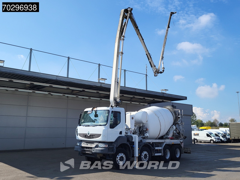 Renault Kerax 410 8X4 Mecbo PUMI 24 Mtr 7m3 mixer Automatic Euro 4 - Concrete pump truck: picture 3 Renault Kerax 410 8X4 Mecbo PUMI 24 Mtr 7m3 mixer Automatic Euro 4 - Concrete pump truck: picture 3