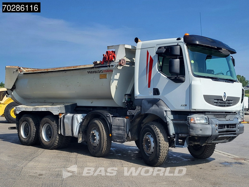 Tipper Renault Kerax 430 8X4 16m3 tipper Retarder Big-Axle steel suspension automatic Euro 5: picture 8