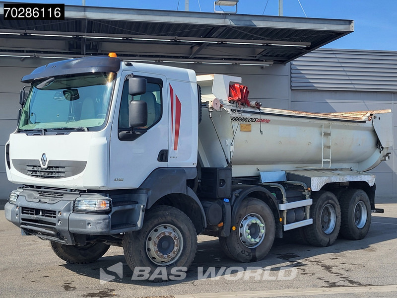 Tipper Renault Kerax 430 8X4 16m3 tipper Retarder Big-Axle steel suspension automatic Euro 5: picture 6