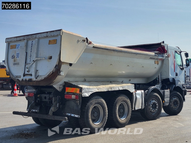 Tipper Renault Kerax 430 8X4 16m3 tipper Retarder Big-Axle steel suspension automatic Euro 5: picture 9